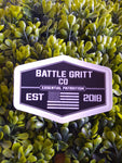 Battle Gritt Diecut Sticker